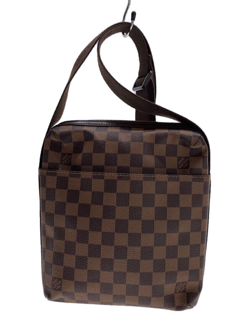 LOUIS VUITTON Trotteur Bobour Damier Ebene Brown